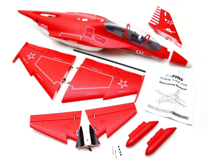 FMS Yak 130 EDF 70MM V2 ARTF W/O TX/RX/BATT FMS108P - Image 5