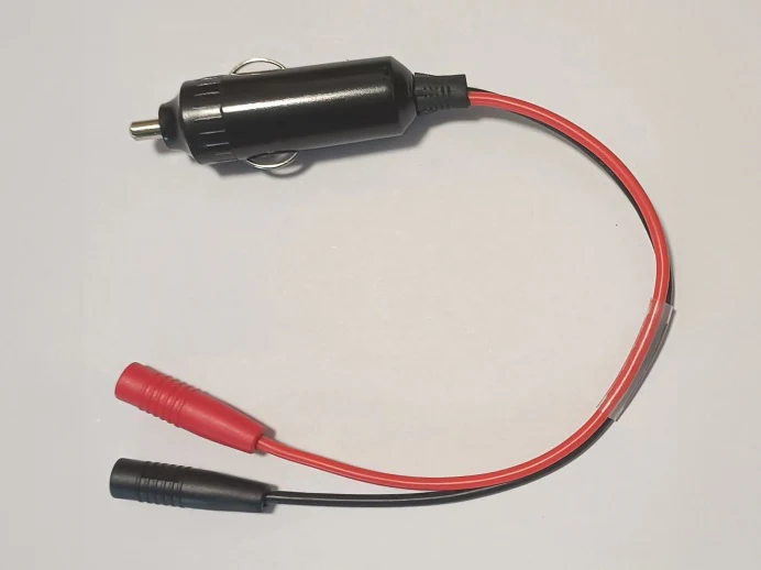 Logic Fusion Adapter Plug - 12V Car to 4mm O-FS-CAR124