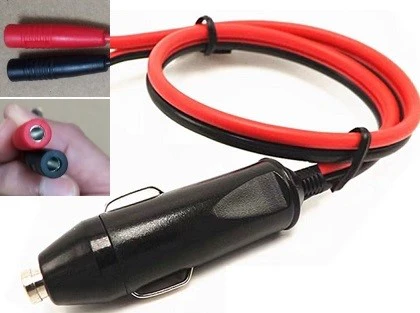Logic Fusion Adapter Plug - 12V Car to 4mm O-FS-CAR124 - Image 2