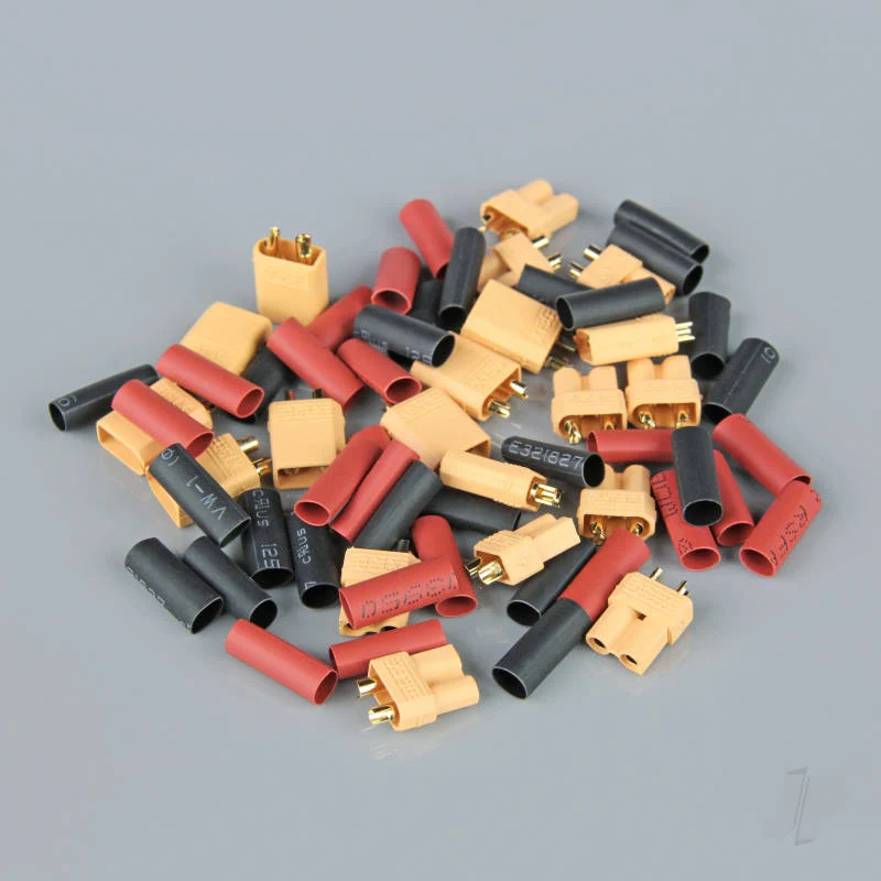 Fusion XT30 Connector Set w/HS 10 pairs O-FS-XT30/10