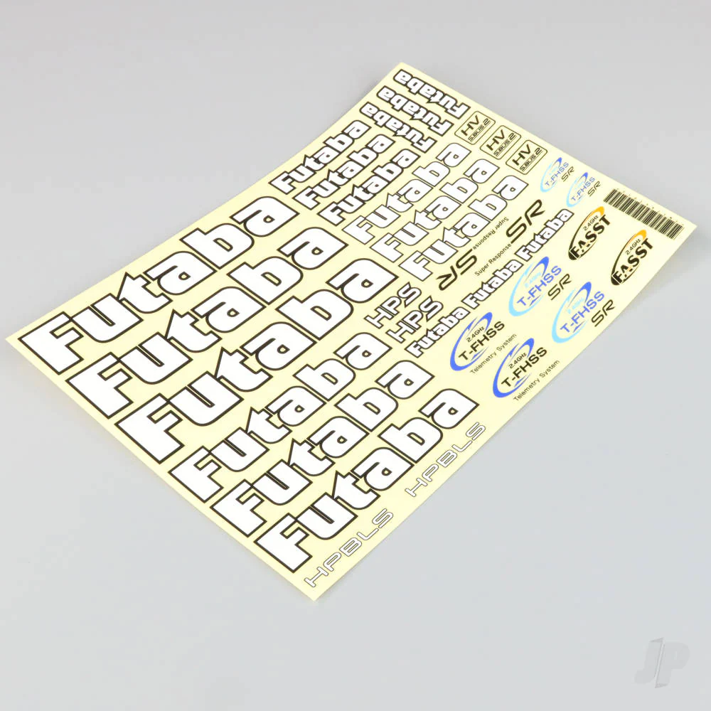 Futaba Car Decal Sheet FUTEBB1179