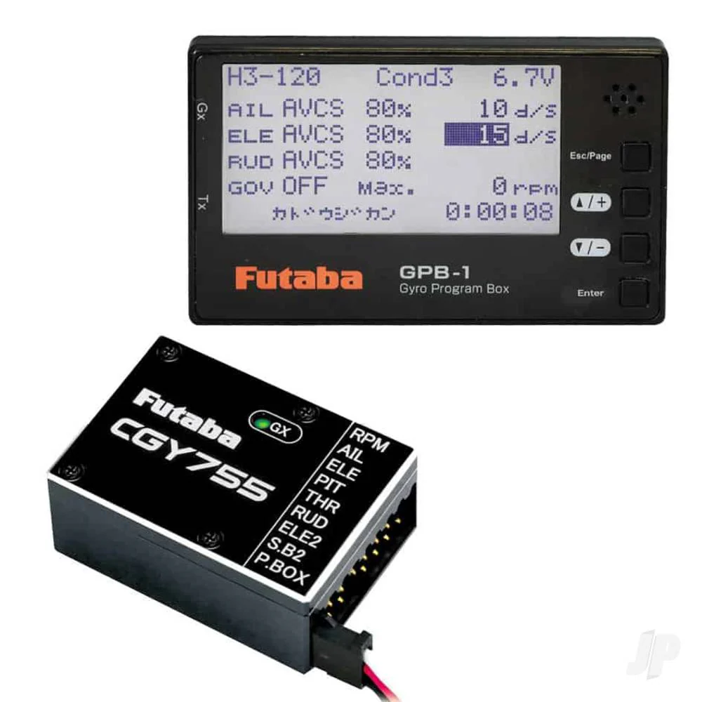 Futaba CGY755 Gyro/Governor without Programming Box GY755 - Image 3
