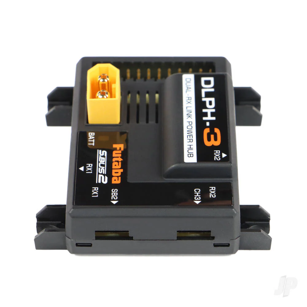 Futaba DLPH-3 10-Channel Dual Rx Link Intelligent Power Hub FUT05102759-3 - Image 3