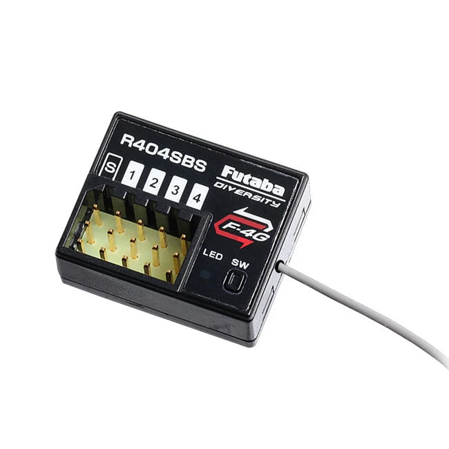 Futaba F-4G 4 Channel S.BUS2 2.4GHz Telemetry Receiver R404SBS