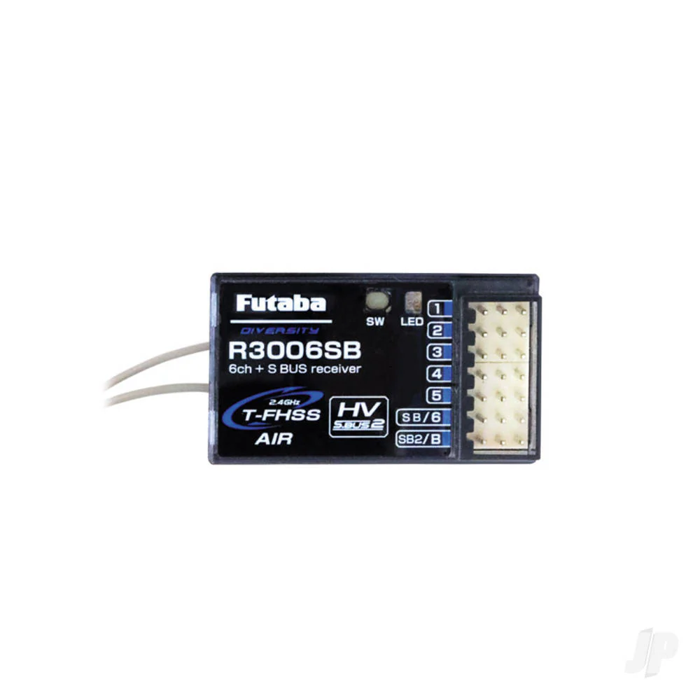 Futaba R3006SB 6 Channel Receiver T-FHSS S-Bus HV 2.4GHz