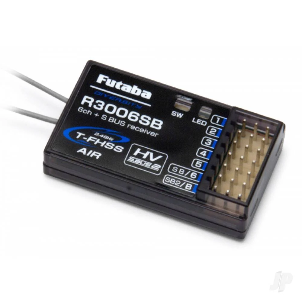 Futaba R3006SB 6 Channel Receiver T-FHSS S-Bus HV 2.4GHz - Image 3