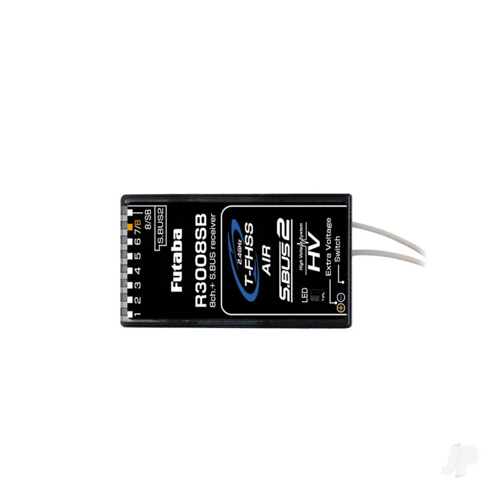 Futaba R3008SB 8 Channel Receiver T-FHSS (S-Bus) (HV) 2.4GHz - Image 3