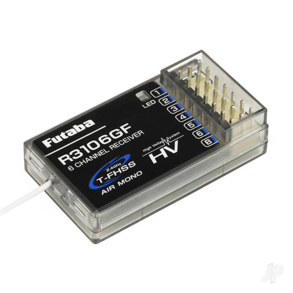 Futaba R3106GF 6 Channel Receiver (T-FHSS) Mono HV - Image 2