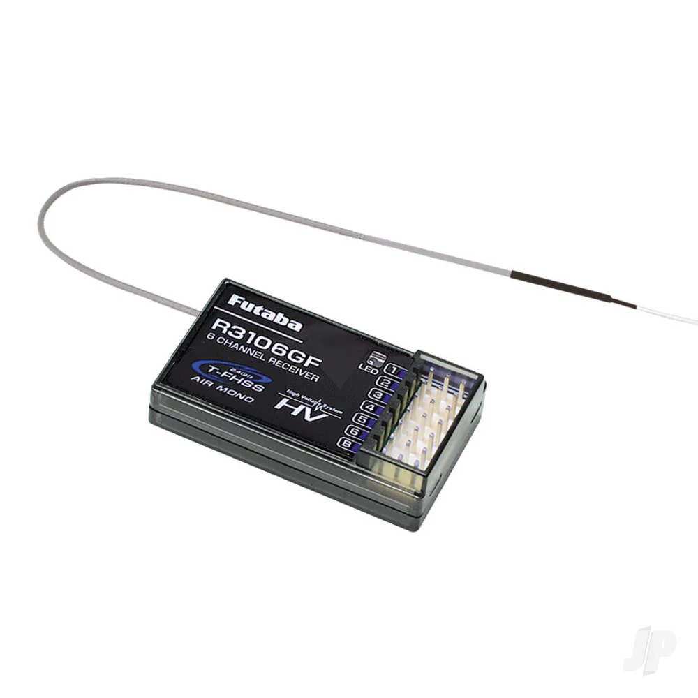 Futaba R3106GF 6 Channel Receiver (T-FHSS) Mono HV - Image 4