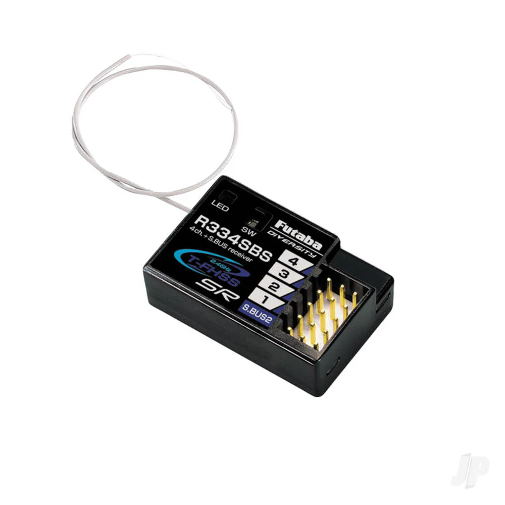 Futaba R334SBS 4-Channel T-FHSS SR Receiver - HV, 2.4GHz FUT05102646-3 - Image 4