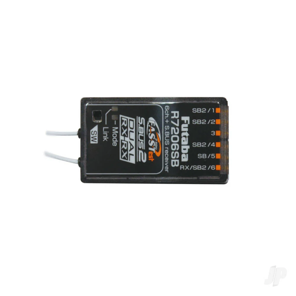 Futaba R7206SB PWM Air Receiver (26-Channel S.BUS) FASSTest Dual RX Link - Image 2