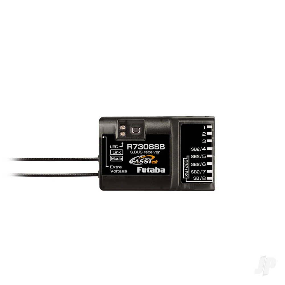 Futaba R7308SB 8-channel Air Receiver (18-channel S.Bus) FASSTest - High Gain Aerials 05102716-3 - Image 3