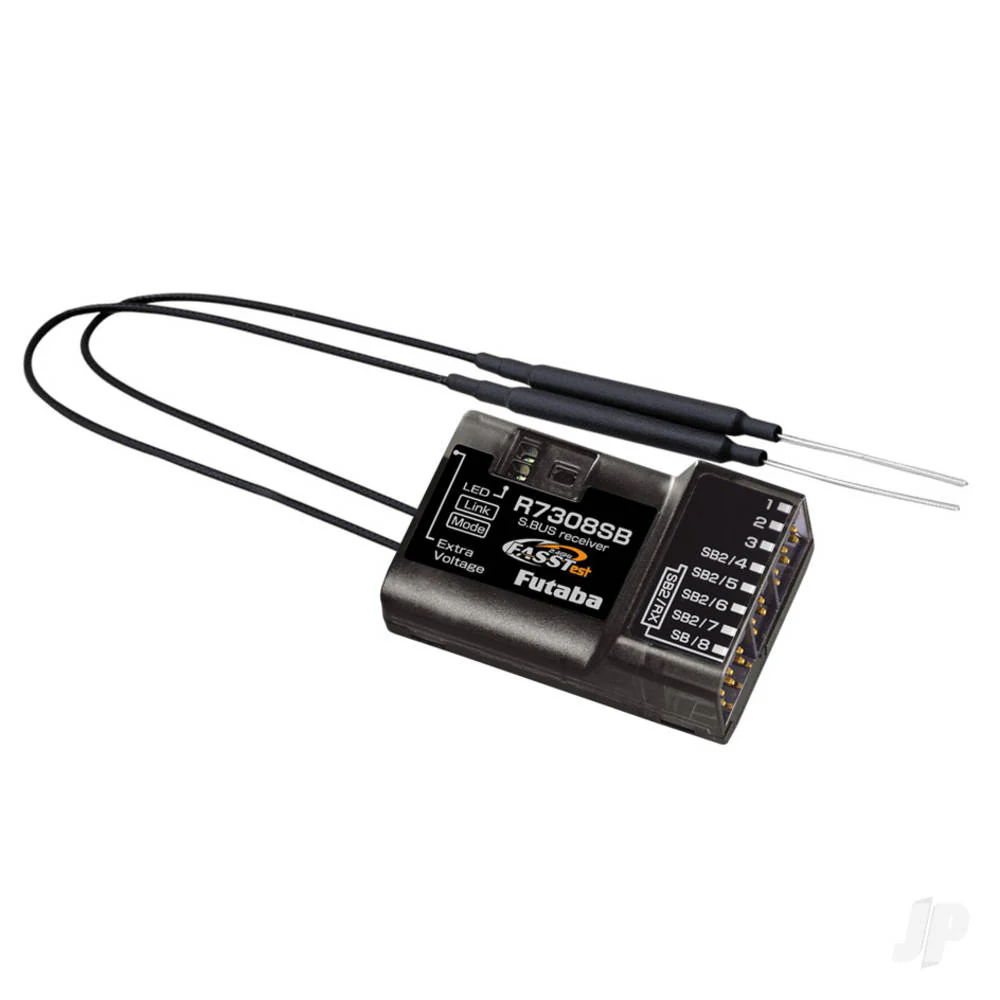Futaba R7308SB 8-channel Air Receiver (18-channel S.Bus) FASSTest - High Gain Aerials 05102716-3 - Image 4
