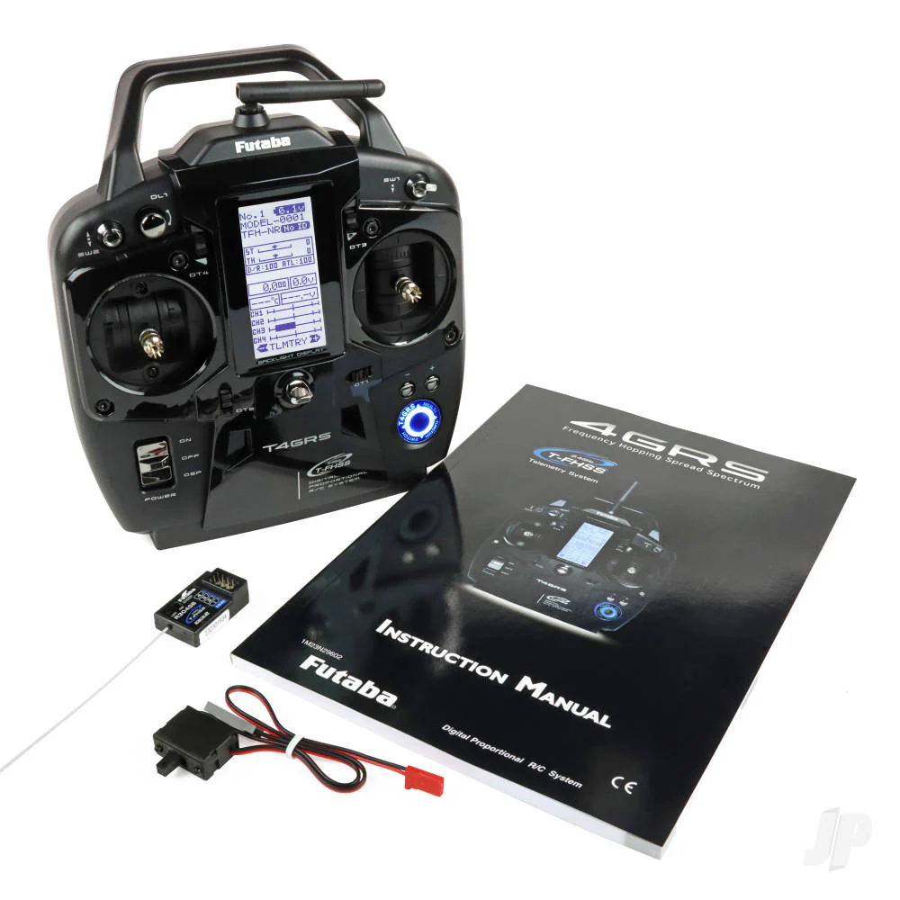 Futaba T4GRS 2.4GHz T-FHSS 4-Channel Combo Including R304SB With Telemetry - Image 3