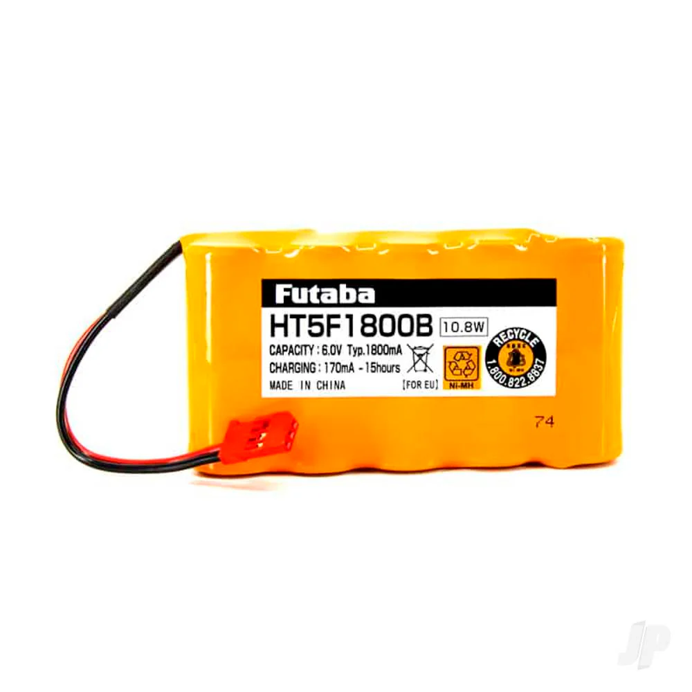 Futaba Tx Battery 6.0v 1800mAh Tx Ni-MH 4PK 4PX 6K 14SG 16SZ HT5F1800B