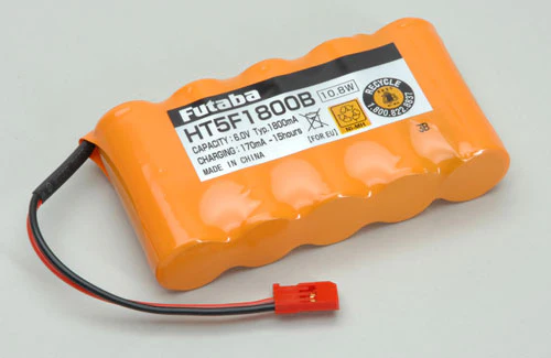 Futaba Tx Battery 6.0v 1800mAh Tx Ni-MH 4PK 4PX 6K 14SG 16SZ HT5F1800B - Image 2