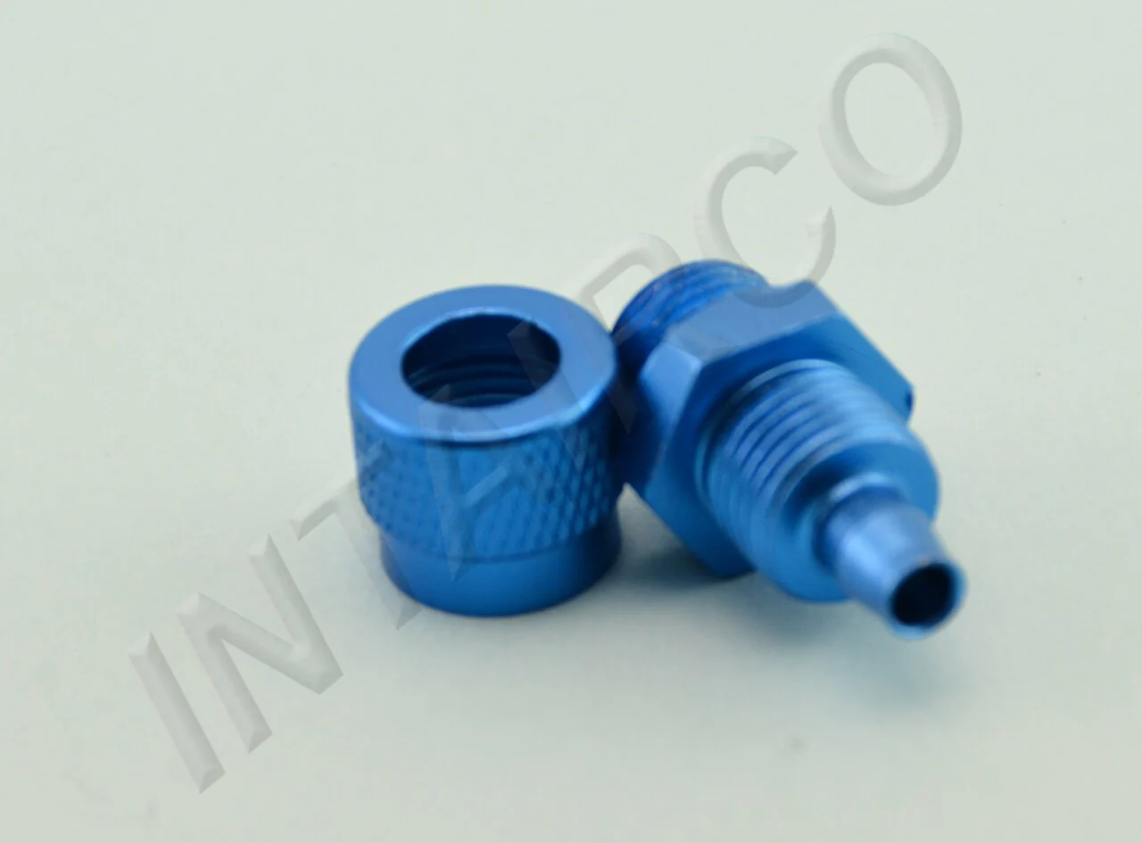 G1/8 Comp Barb Suit Festo 6mm & 1/8" Tygon Tube Knurled for Digitech UAT IAC-1630