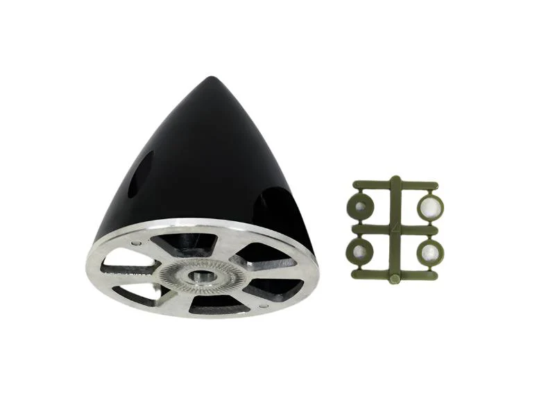 Gemfan Ally Backplate Nylon Spinner 63mm Black