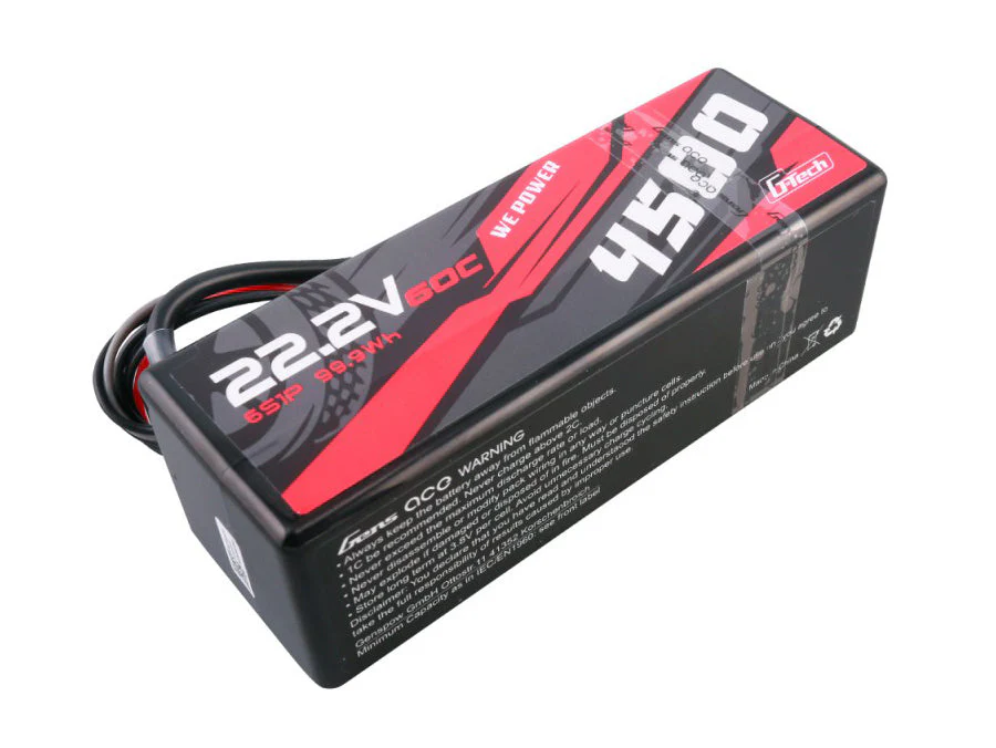 Gens Ace Li-Po Car G-Tech 6S 22.2V 4500mAh 60C GTC6S4500-60X9 - Image 3