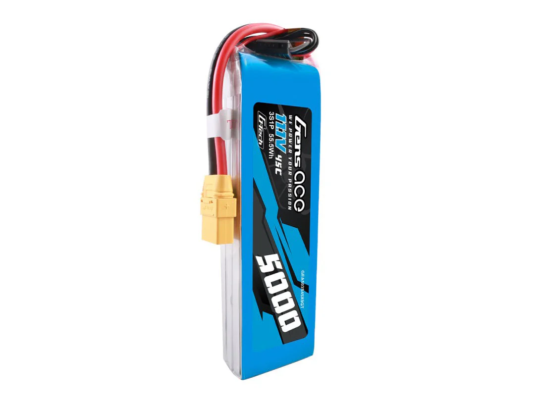 Gens Ace Li-Po G-Tech 3S 11.1V 5000mAh 45C with XT90 GT3S5000-45X9 - Image 3