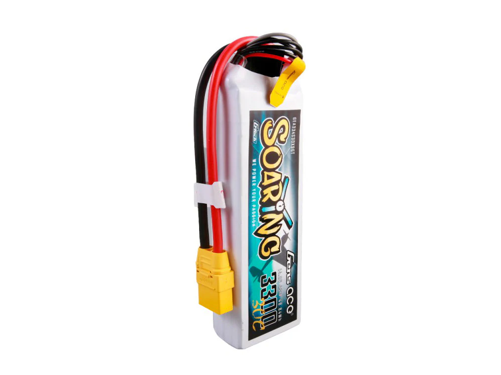 Gens Ace Li-Po G-Tech 4S 14.8V 3300mAh 30C Soaring with XT90 GT4S3300-30X9 - Image 3
