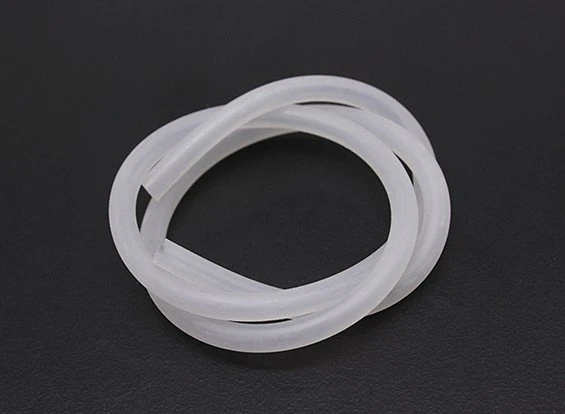 Glow Fuel/Clunk Tube Translucent 4mm OD 1.2mm ID Silicone Tube 1 Metre