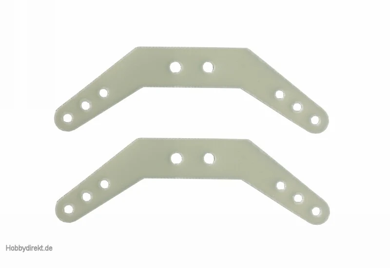 Graupner Glass Fibre Rudder Twin Horn 90mm 3543.2