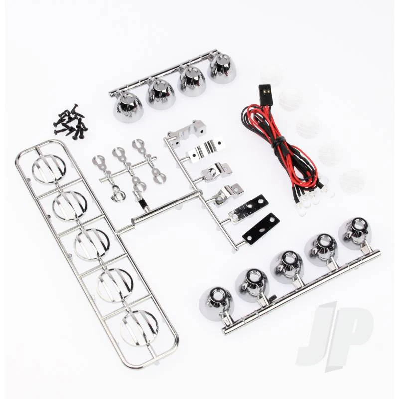 GT Power LED Crawler Light Bar Set (Electroplate) GTP0122
