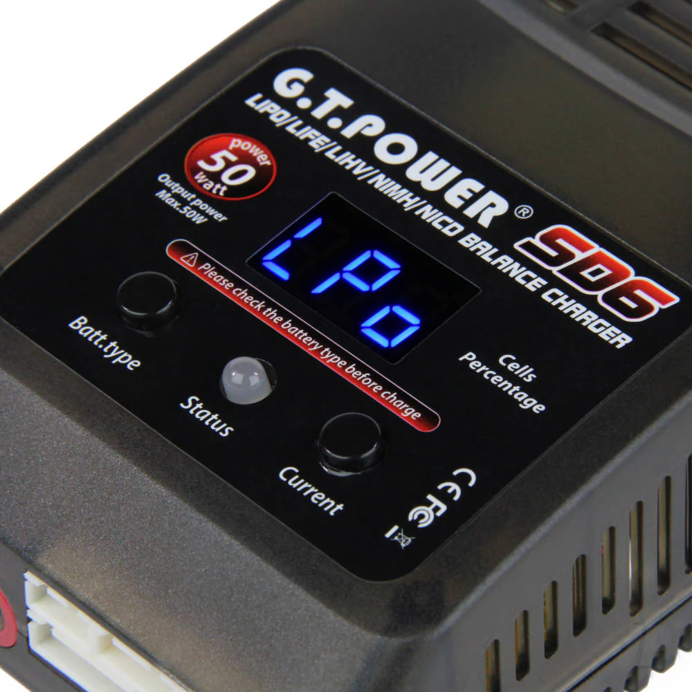 GT Power SD6 50W AC 6A Charger (UK) GTP0145 - Image 5