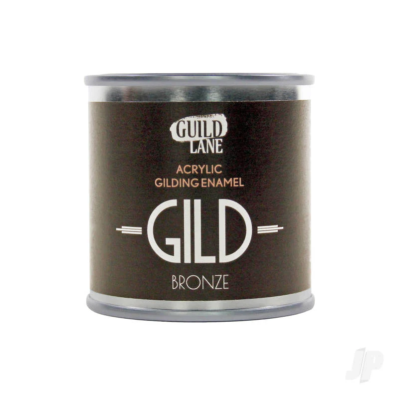 Guild Lane GILD Acrylic Gilding Enamel Paint, Bronze (125ml Tin) GLDGDBR0125