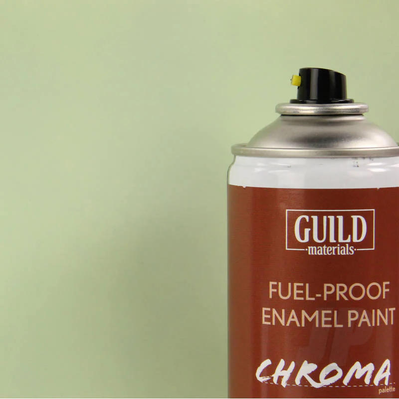Guild Materials Matt Enamel Fuel-Proof Paint Chroma - DUCK EGG BLUE (400ml Aerosol) GLDCHR6513