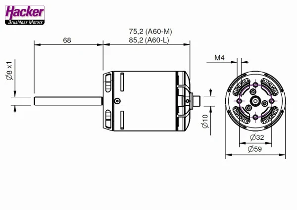 Hacker A60-20 M V4 170kv 33726631 - Image 2