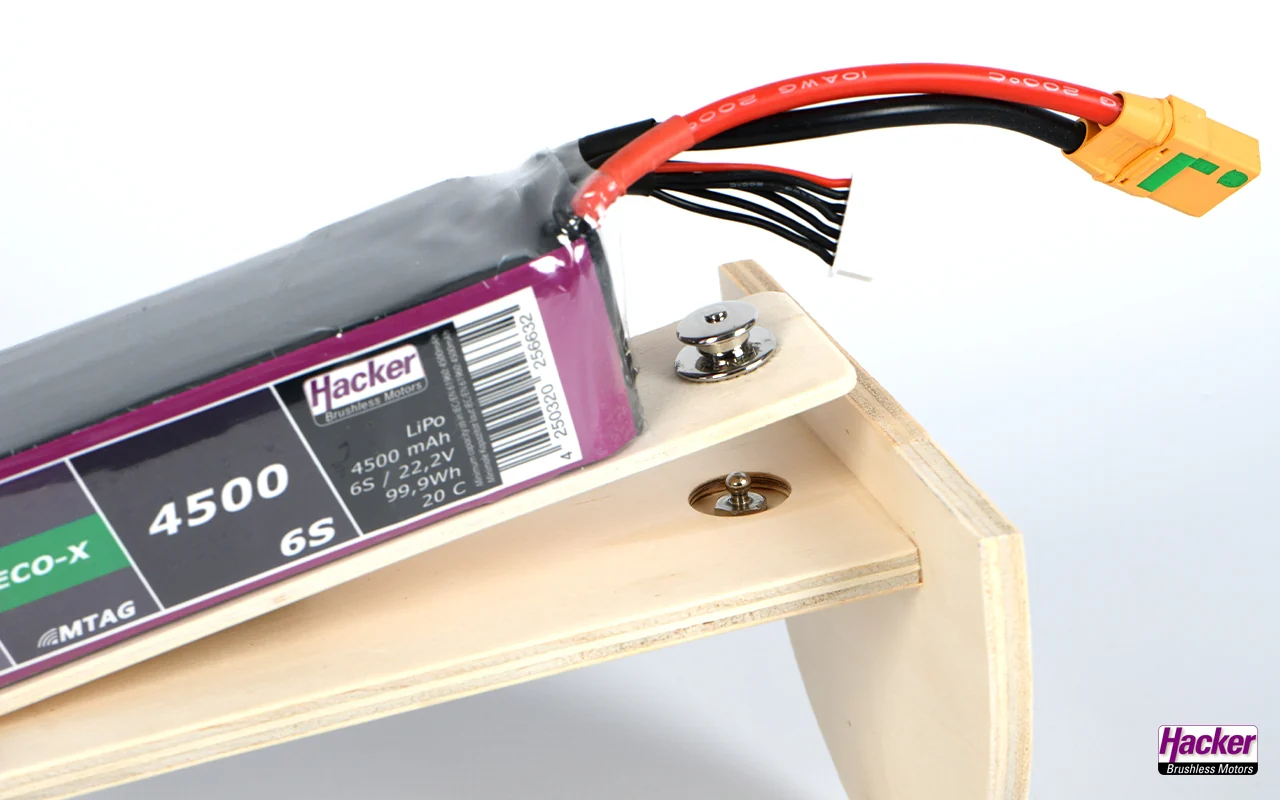 Hacker Battery Holder Quick Release M5 - Image 2
