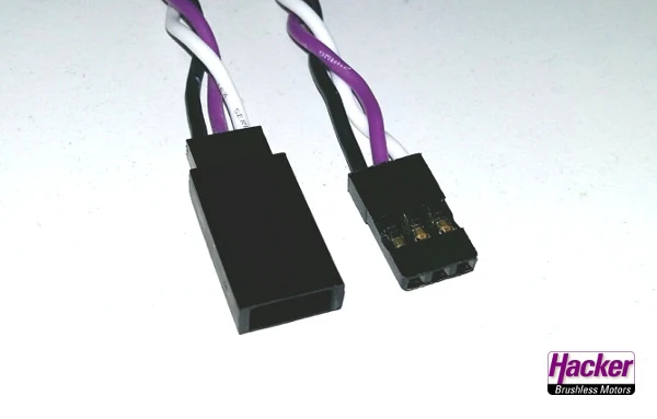 Hacker Ditex Servo Extension Lead 0.32mm x 15cm (150mm) 50023015