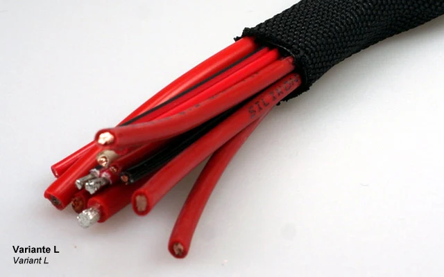 Hacker Fabric Heat Shrink Tubing M 6mm-12mm, 2 metres A86079 - Image 2