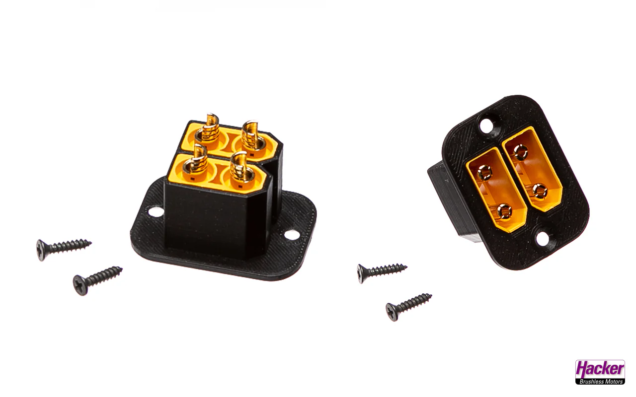 Hacker Installation frame double for XT-90 plug A85061 - Image 2