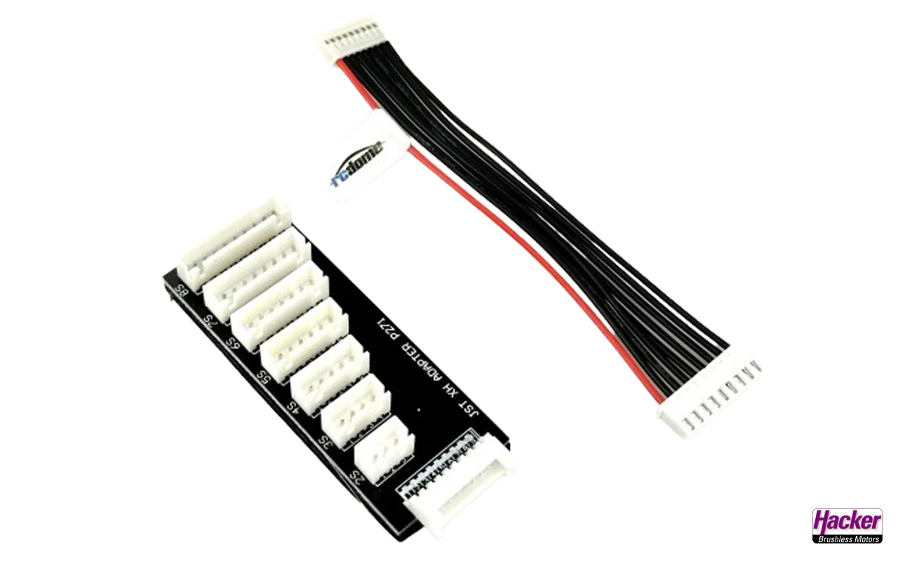 Hacker RC Adapter board for ISDT K4, Junsi 458 DUO XH Balancer Board 2-8s LiPo