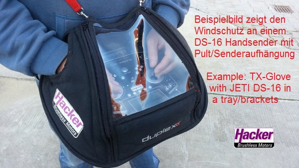Hacker RC TX Glove for Jeti DC & DS DUPLEX 2,4EX Radios with or without tray 80001526 - Image 3