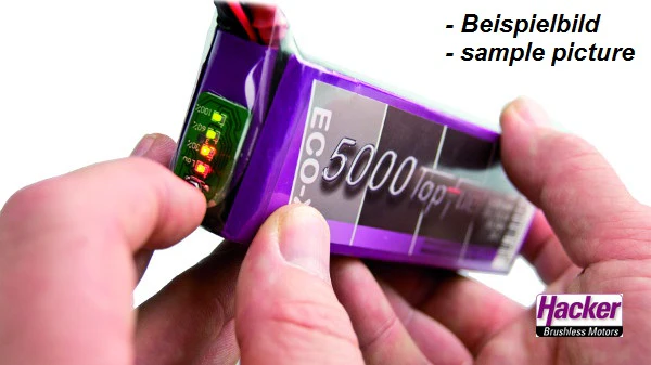 Hacker TopFuel ECO-X 2S 2400mAh 25C LiPo Battery With MTAG 92400231 - Image 3
