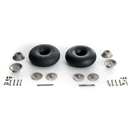 Hangar 9 4.5" Wheels: Carbon Cub 15cc HAN506515