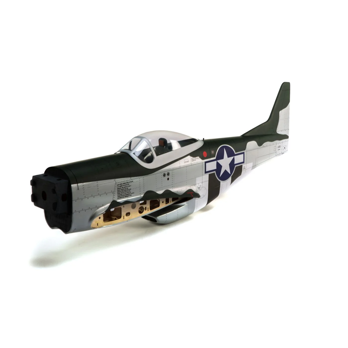Hangar 9 Fuselage with Hatch: P-51D 20cc Mustang HAN282001