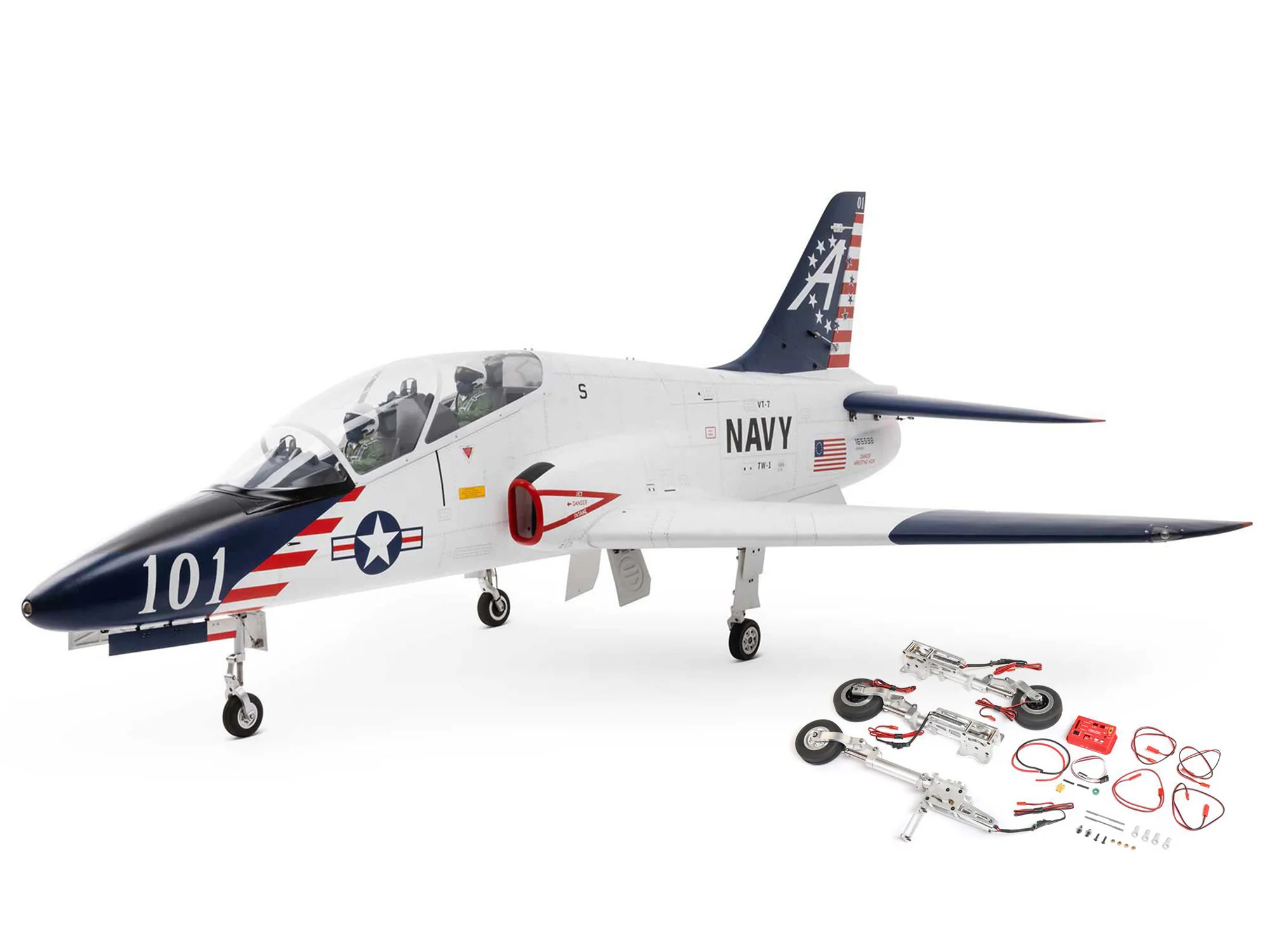 Hangar 9 Hawk T-45 140-160N ARF with Retract Set HAN13750CR