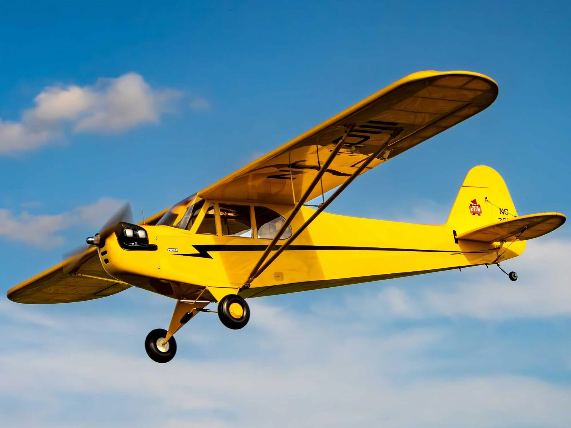 Hangar 9 J-3 Cub 10cc EP PNP 82.5" HAN5175 - Image 14