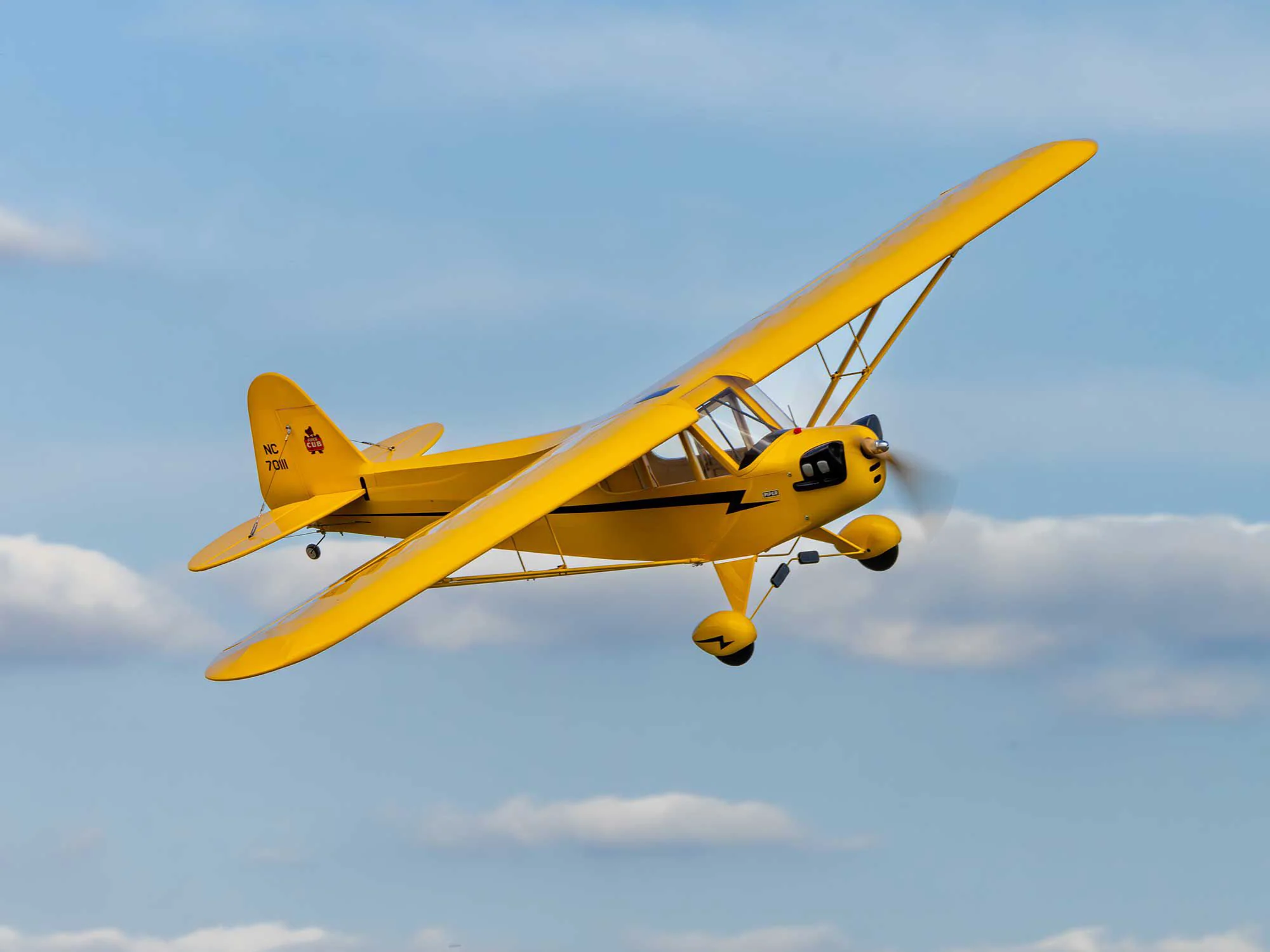 Hangar 9 J-3 Cub 10cc EP PNP 82.5" HAN5175 - Image 16