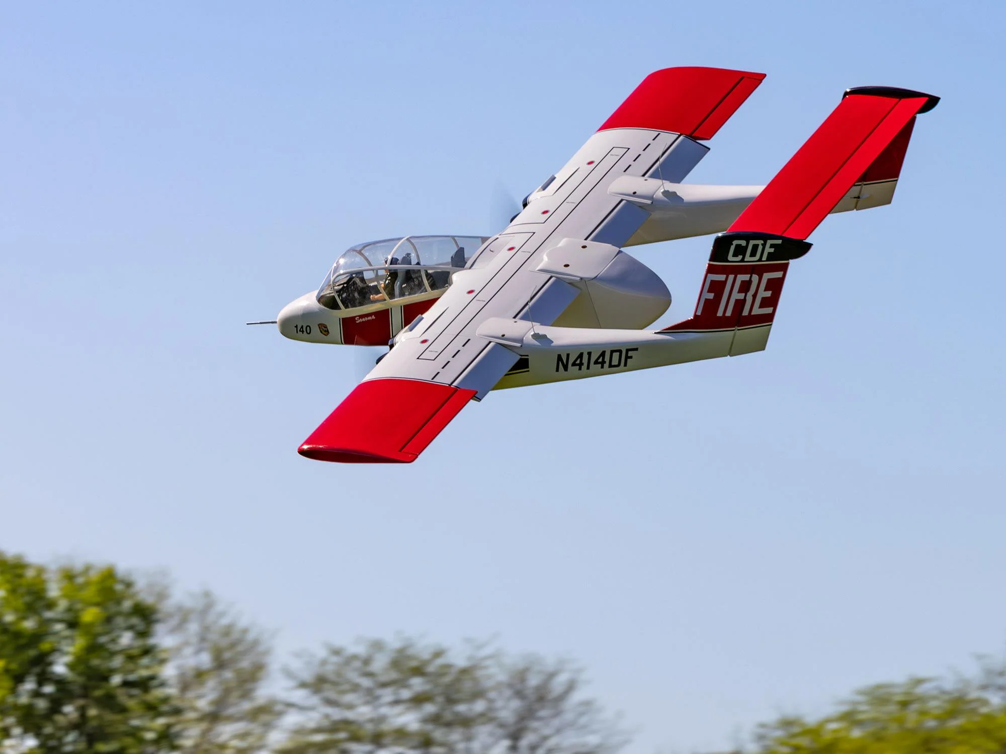 Hangar 9 OV-10 Bronco 20cc ARF 84” with Landing Gear Set HAN5055 - Image 22