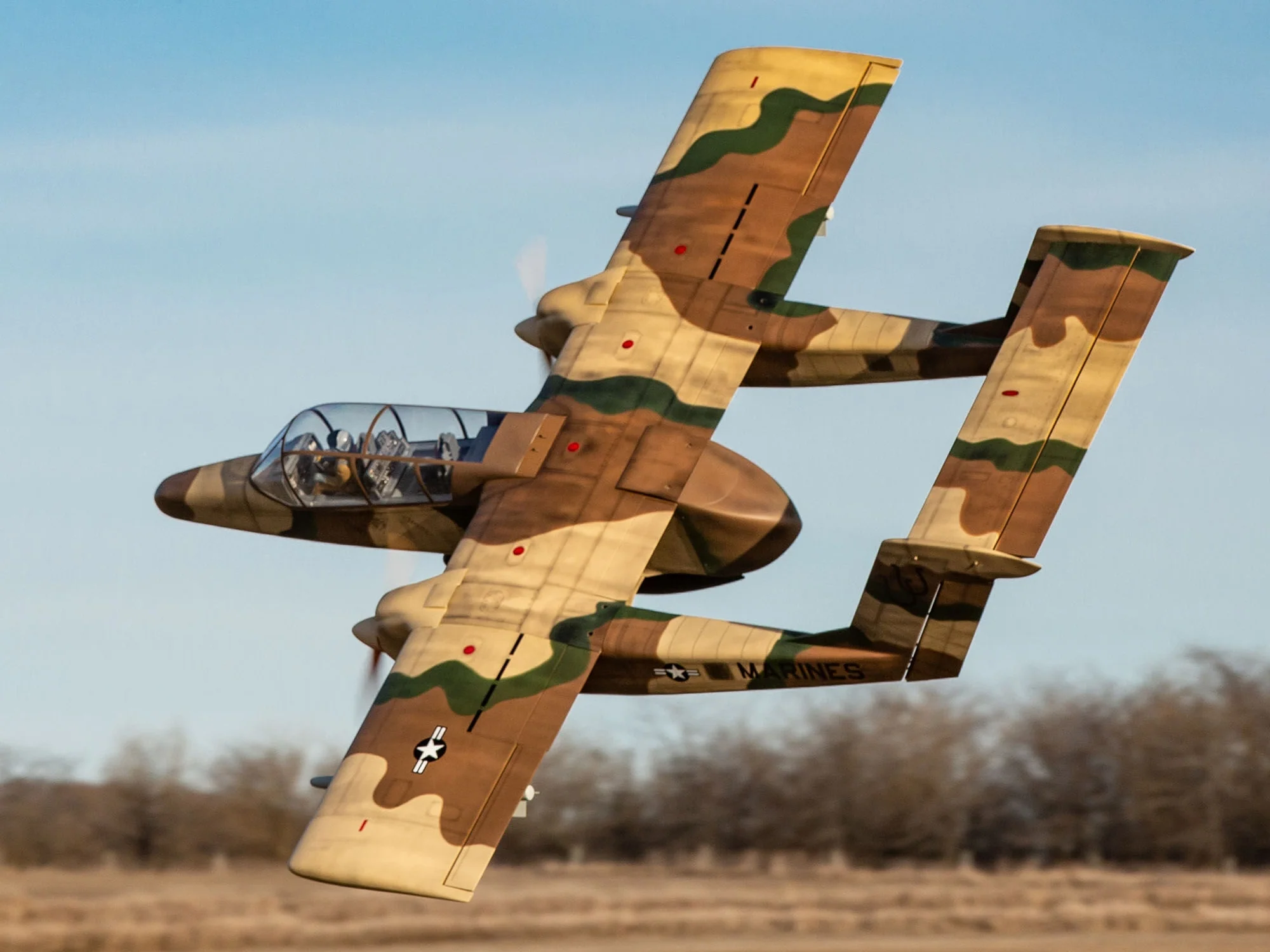 Hangar 9 OV-10 Bronco 30cc ARF with Landing Gear Set HAN4670CR - Image 5