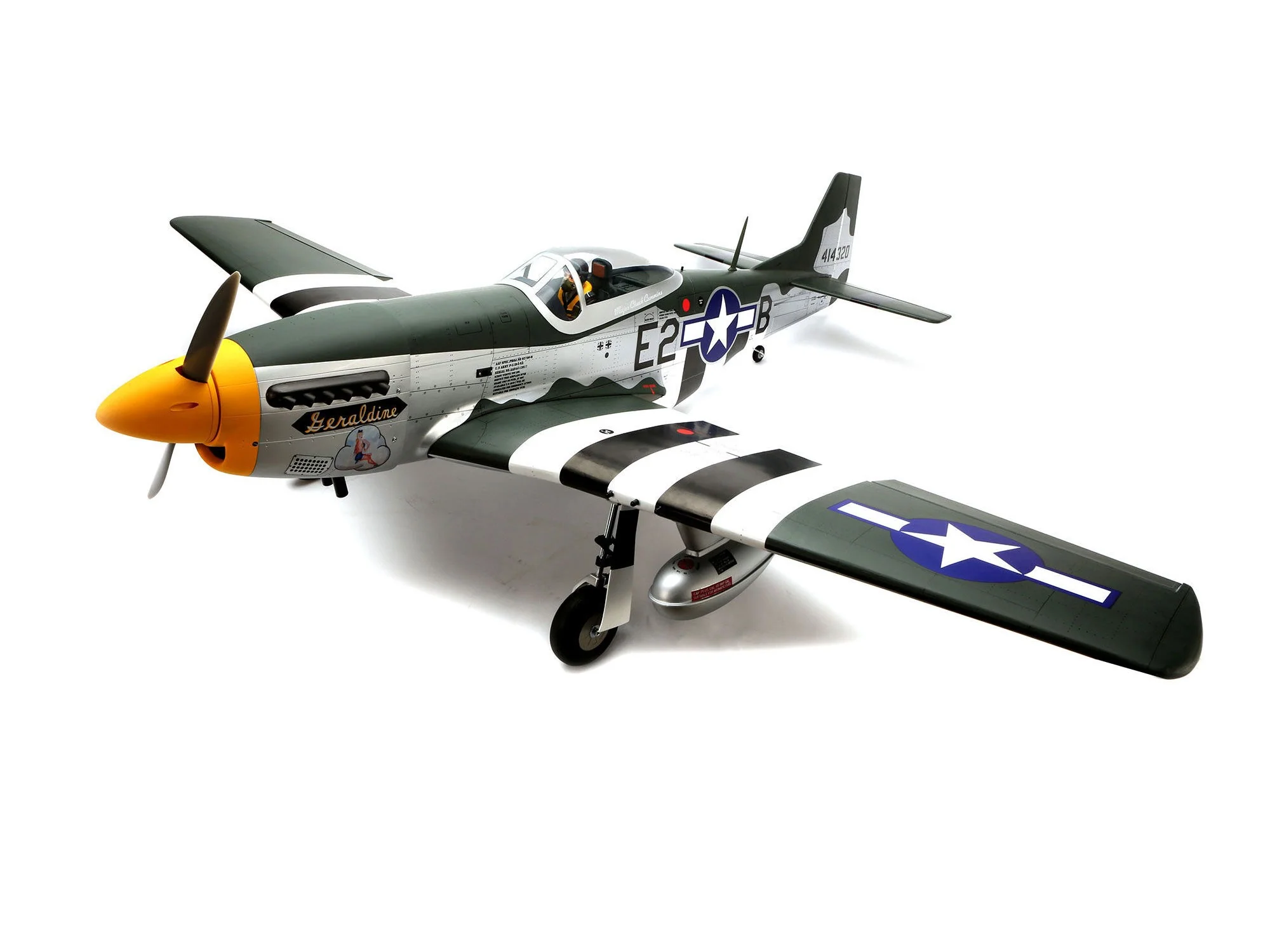 Hangar 9 P-51D Mustang 20cc ARF 69.5" HAN2820B