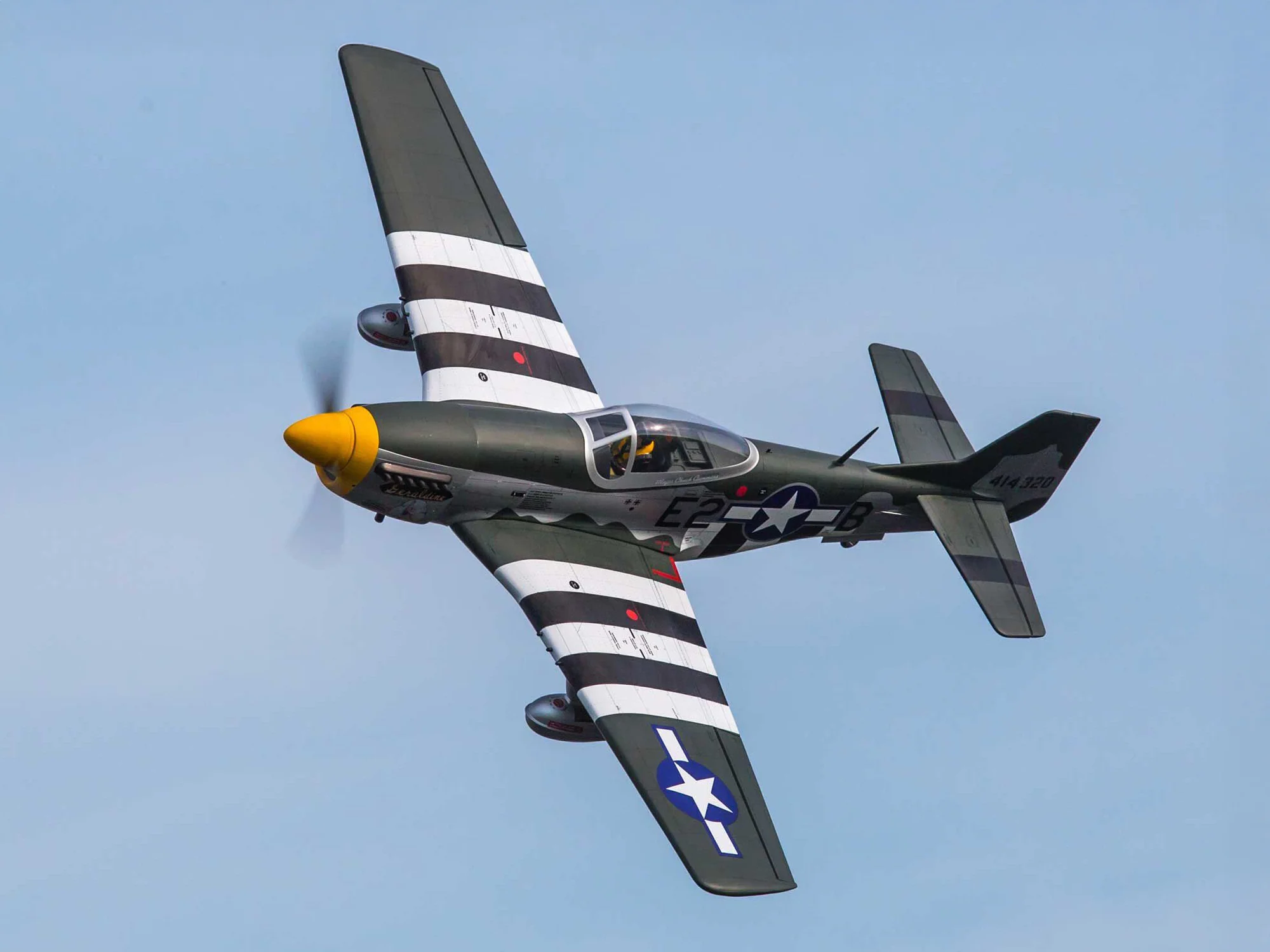 Hangar 9 P-51D Mustang 20cc ARF 69.5" HAN2820B - Image 24
