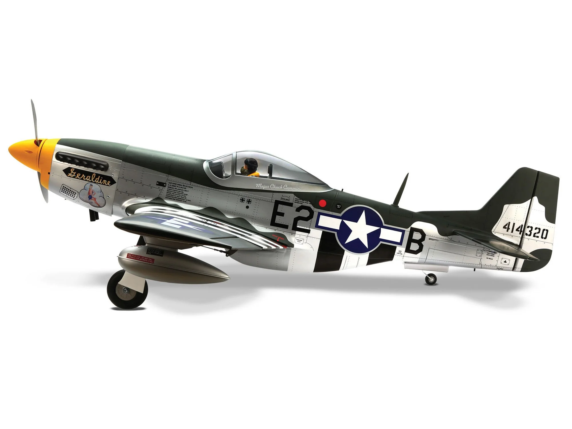 Hangar 9 P-51D Mustang 20cc ARF 69.5" HAN2820B - Image 4
