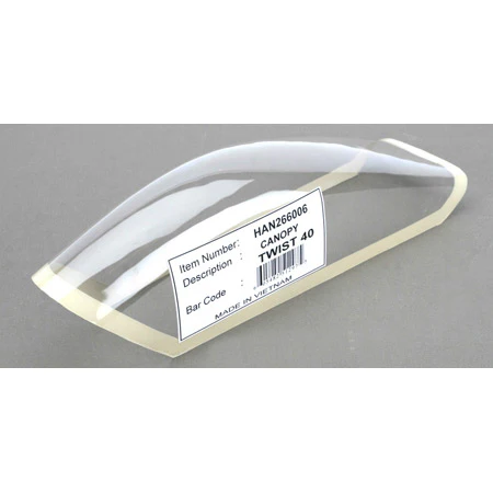 Hangar 9 Twist 40 ARF Canopy HAN266006